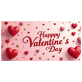 thumbnail image 1 of Valentine's Day Party Decoration Banner Heart Design Backdrop Event Photo Props Love Celebration Romance Gift Box Background, 1 of 4