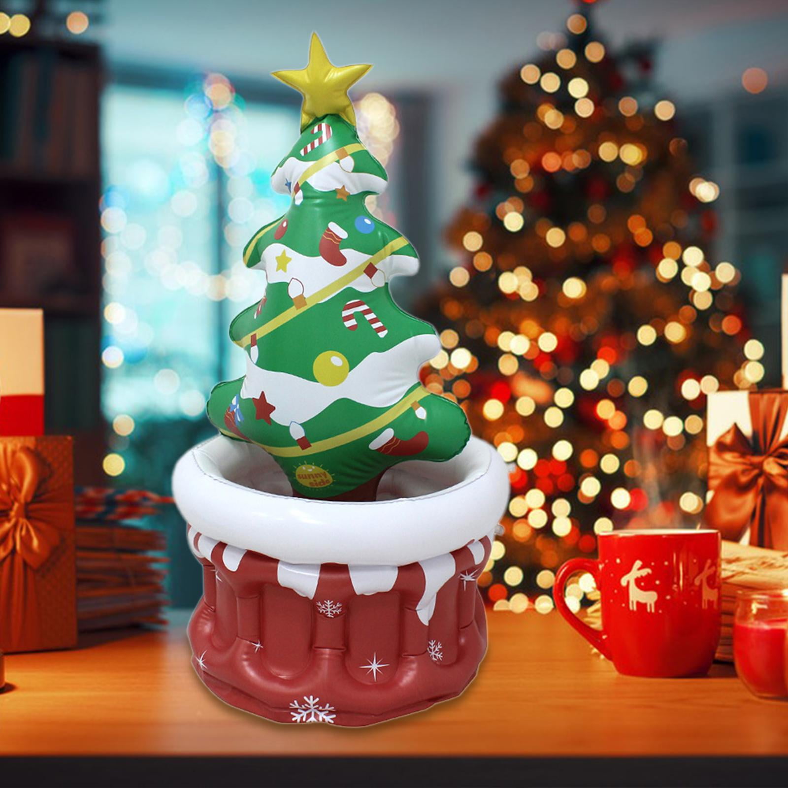 Beverage Drinking Cooler Inflatable Ice Bucket Holiday Decor for Summer Beach Party Camping