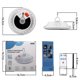 thumbnail image 2 of USB Rechargeable LED Solar Camping Light with Remote Control, 5 Modes Tent Light IPX7 Waterproof Cam, 2 of 5