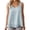 C-Light Blue118, variant on DHFJKG Summer Camisole Tops For Women Solid Color Lace Trim Sleeveless Tank Clothes Casual Everyday Wear Solid Color Stylish Tops