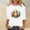 A1411 Blue, variant on Easter Blouse for Women Rainbow Watercolor Bunny Graphic Three Quarter Sleeve Crewneck Spring Holiday Festival Casual Top Lightweight Minimalist Graphic Print Pullover