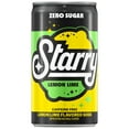 thumbnail image 4 of Starry Zero Sugar Lemon Lime Soda Pop, 7.5 fl oz, 6 Pack Mini Cans, 4 of 8