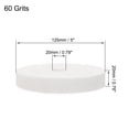 thumbnail image 2 of Unique Bargains 5-Inch Bench Grinding Wheels White Aluminum Oxide WA 60 Grits Surface Grinding, 2 of 3