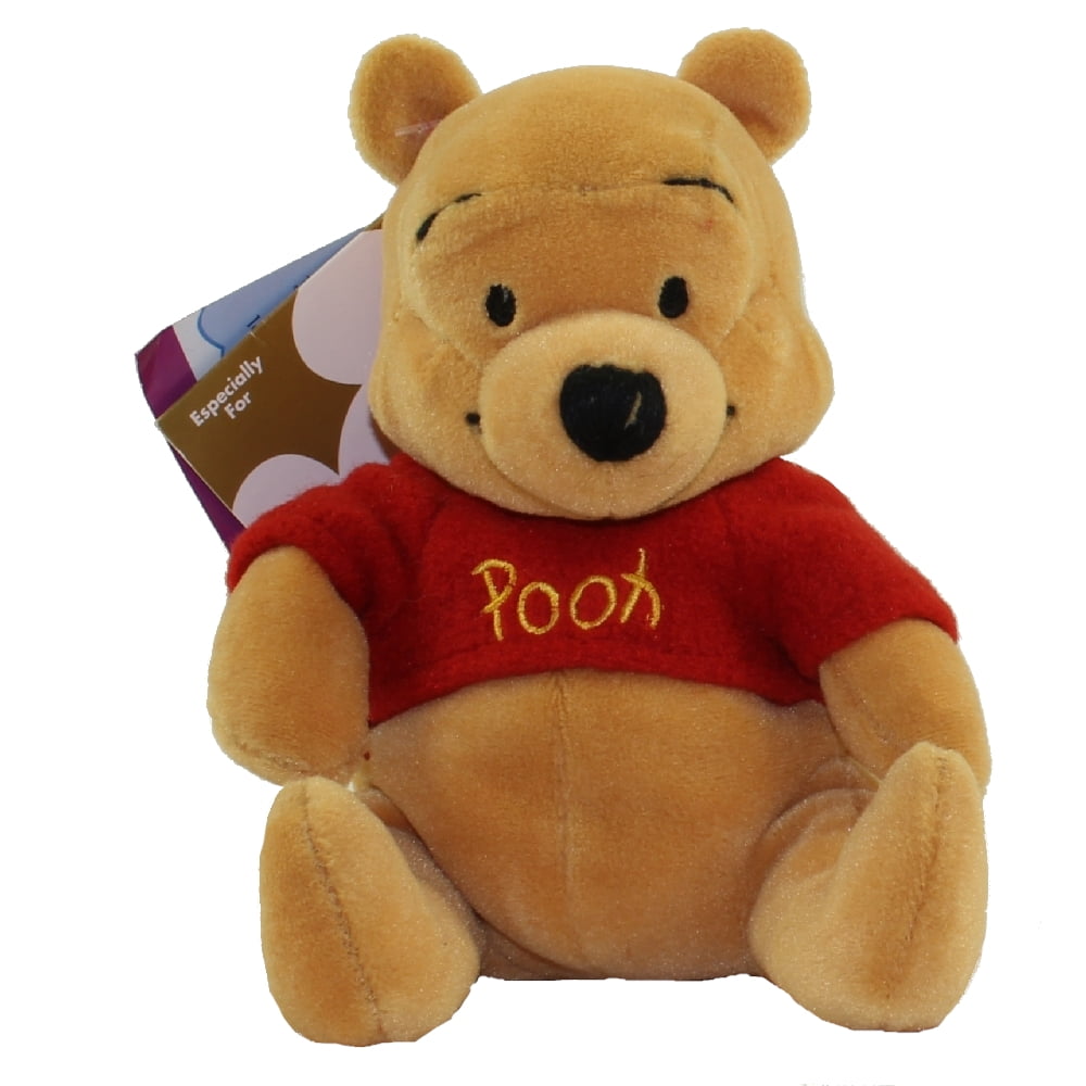 Disney Bean Bag Plush - POOH w/ Sound (Winnie the Pooh)(8 inch) **No Sound** - Walmart.com