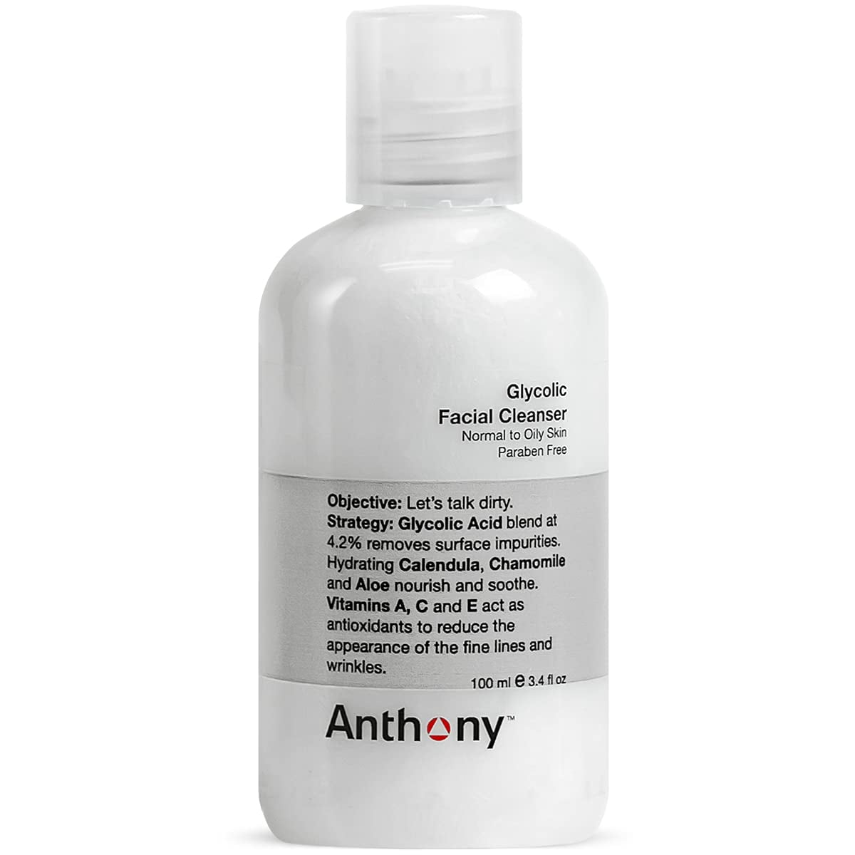 Buy Anthony Glycolic Facial Cleanser, Normal to Oily Skin, Contains