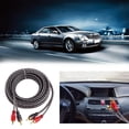 thumbnail image 3 of Para Coche Cable de audio de 2 macho a 2 macho, alambre de cobre recubierto para amplificadores, altavoces de Audio para automóvil Likrtyny Accesorios para autos y motos, 3 of 9