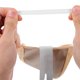 thumbnail image 5 of CRAFTHROU 1Par Zapatillas De Ballet Amarillas Con Medias Suelas Y Protectores De Punta Para Control Y, 5 of 6