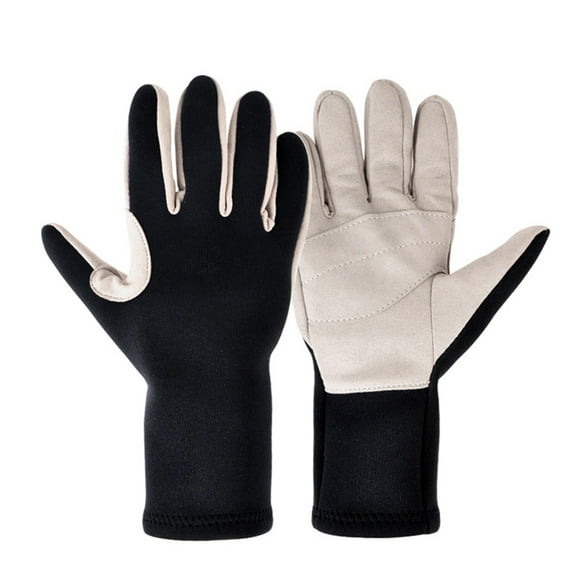 Ourlova Neoprene Diving Gloves For Outdoor Snorkeling Paddling Surf Kayaking Canoeing Spearfishing Skiing Keep Warm Black Glove1 Pair