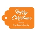 thumbnail image 1 of 100 PCS Custom Made Hang Paper Tags Personalized Celebrating Merry Christmas Gift Tags, 1 of 1