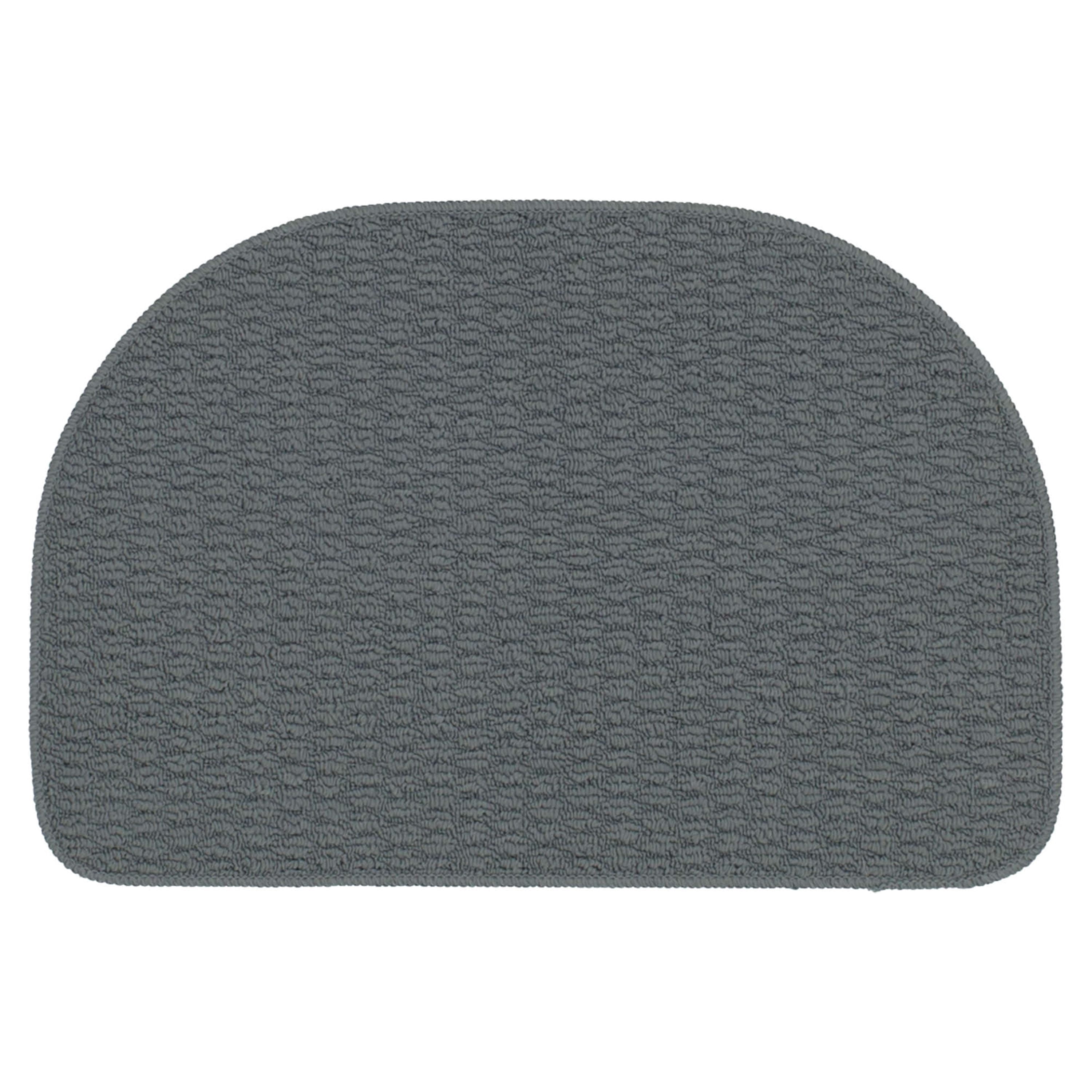 Mohawk Home Rank & File Solid Slice Kitchen Mat, Gray, 18"x27"