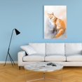 thumbnail image 2 of Watercolor fox - 24"x36" canvas - Print on demand, 2 of 5