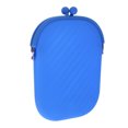 thumbnail image 1 of 1pc Silicone Pouch Purse Wallet Multifunction Solid Color Short Coin Purse, 1 of 6