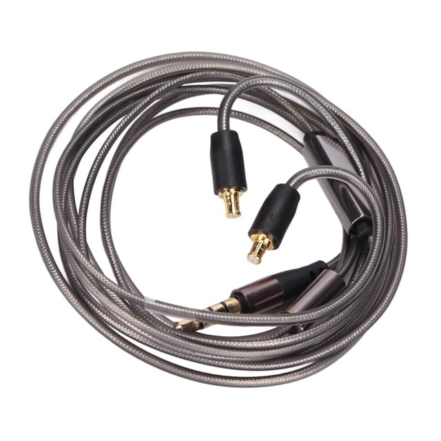Cable de audio para auriculares Cable de control de música con micrófono para ATH CKS1100