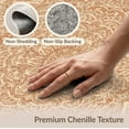 thumbnail image 6 of ODIKA Shaped Solid Boho Circle Featuring Ornamental Detailing Border Pet Friendly & Kids Safe Play for Playroom, Bedroom, Reading Nook, 6 of 7