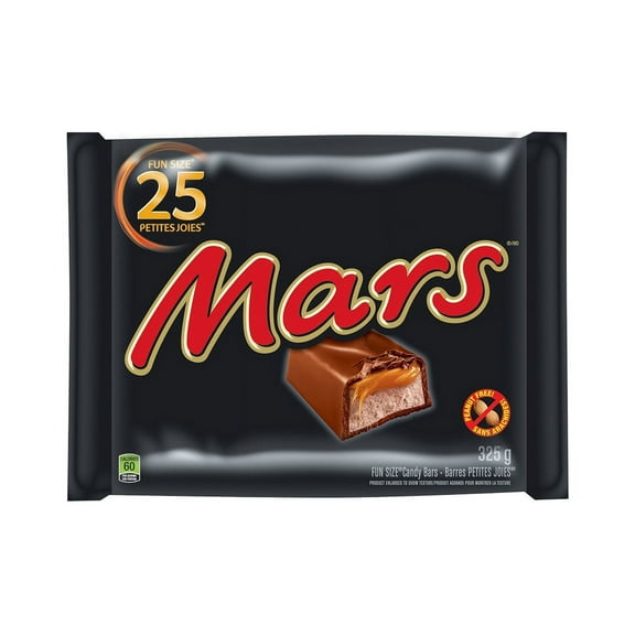 Mars Chocolate Halloween Candy Bars, (25pk) 325g/11.5 oz