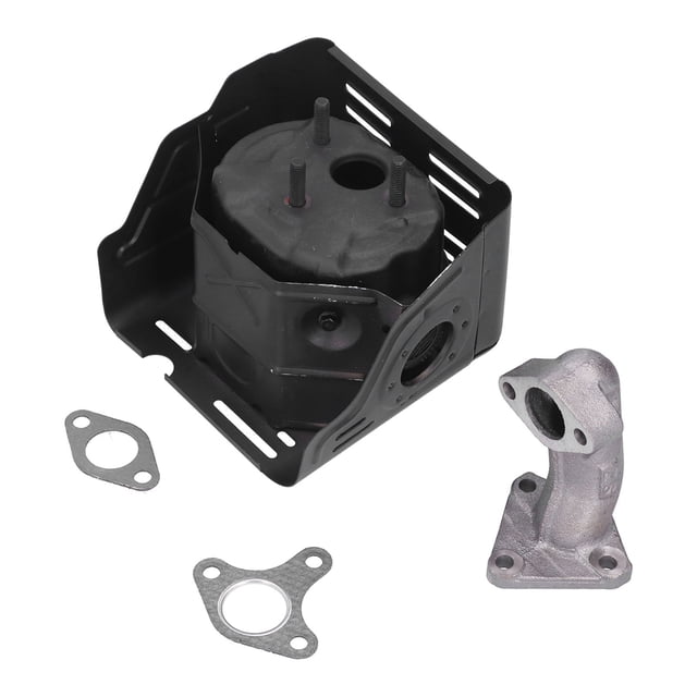 Muffler Assembly, Silencer Assembly Corrosion Resistant Easily Install Durable for Gx240 Gx270