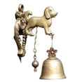 thumbnail image 1 of Naiovety Timbre vintage con forma de animal: Instalación colgante con forma de gato, resistente al agua, adecuado para patios, jardines y Decoración Cachorro, 1 of 6