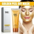 thumbnail image 1 of Ganfancp Gold Peel Off Mask 24K Gold Face Mask Antiaging Gold Face Mask para Hidratar Elimina Puntos Negros Reduce Líneas Finas y Limpia Poros Liquidación Ventas Hoy Ofertas Prime 1* Mascarilla, 1 of 7