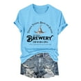 thumbnail image 1 of T-Shirt à Manches Courtes pour Femmes Liquidation T-Shirt Mélangé pour Femmes T-Shirt à Col Rond pour Femmes the Wilches Brewery Stop in for A Spell Imprimé Massachusetts, 1 of 4