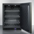 thumbnail image 3 of 24" Wide Built-In All-Freezer, Black Stainless Steel, 3 of 3