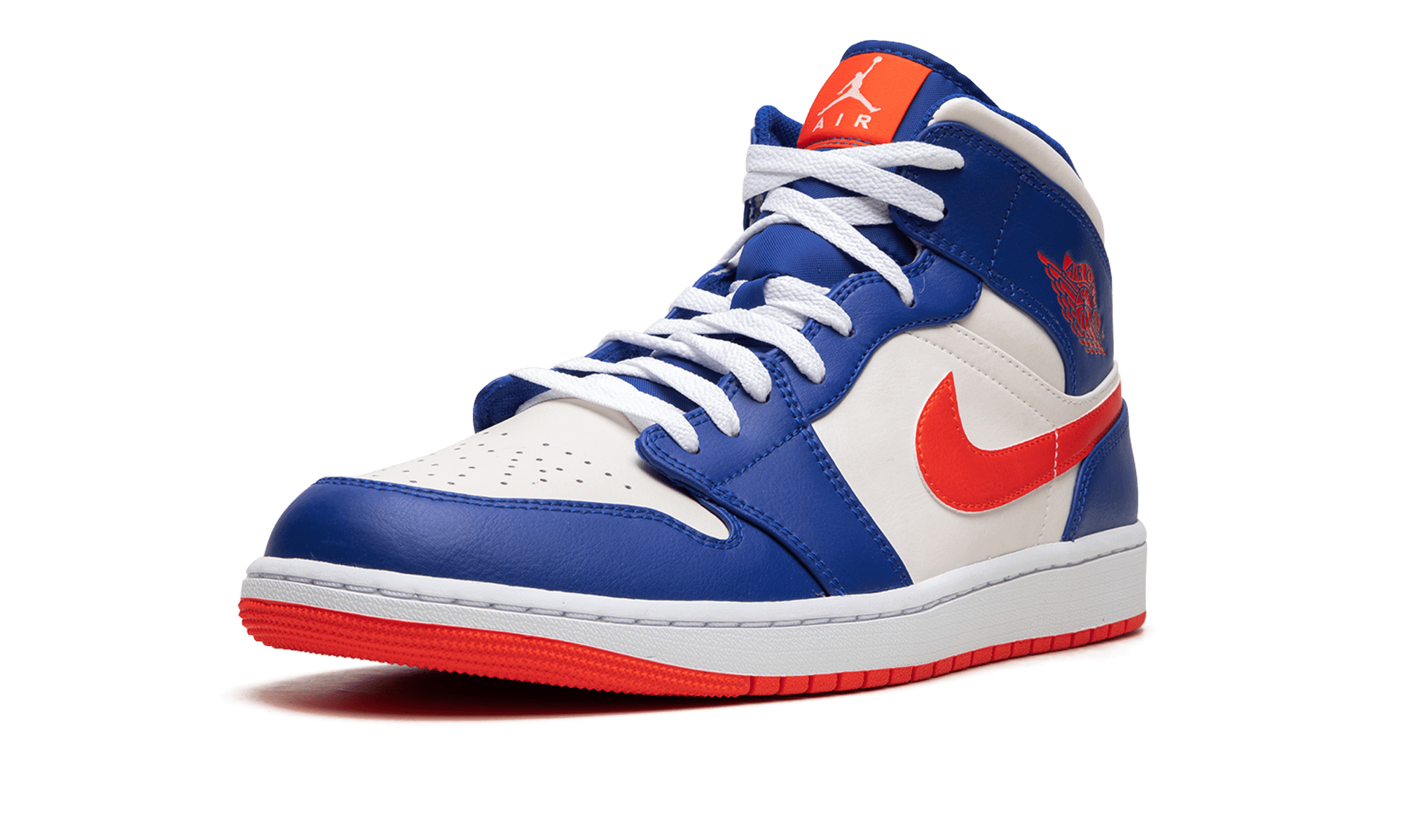 Jordan MENS Air Jordan 1 Mid "Knicks" FD1029 400 from Stadium Goods