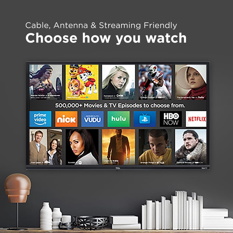 TCL 32” Class S3 (32S331) 720p HD LED Smart TV with Roku TV gallery view