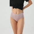 thumbnail image 3 of Swstbby Culottes pour Femmes, Boxeurs Mode Couleur Unie Taille Basse Respirants Loisirs Rouges m, 3 of 3
