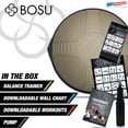 thumbnail image 3 of Bosu NEXGEN Balance Strength Trainer, Home Gym Workout Equipment, 26", Sandstone, 3 of 9