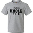 thumbnail image 3 of Inktastic I Love My Uncle with Arrow Youth T-Shirt, 3 of 5
