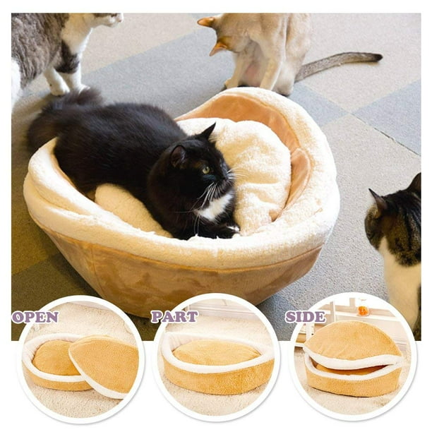 17 Soft Cotton Warm Cat Cave House Small Pet Bed Pet Dog House Soft Pet Dog Cushion Cat Bed House Winter Padded Cat