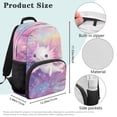thumbnail image 7 of Pzuqiu Axolotl Print Backpack Kids Backpack for Students Age 6-18 Breathable Adjustable Straps Large Capacity 17 Inch School Backpacks for Kids Preschool Elementary Middle School, 7 of 7
