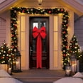 thumbnail image 6 of Noothes Pre-lit Christmas Wreath for Front Door with Artificial Garland Outdoor Holiday Door Decor, 6 of 9