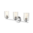 thumbnail image 2 of 3 - Light Chrome Wall Sconce, 2 of 8