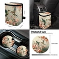 thumbnail image 4 of Jeiento Hummingbird 13 PCS Car Accessories Sets with Car Seat Covers Steering Wheel Cover Seatbelt Pads Trash Bin Auto Rear View Mirror Covers Coasters Floral Keychain Lipstick Holder for SUV Sedan, 4 of 5