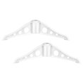 thumbnail image 2 of CIMAXIC christmas 2pcs Artificial Christmas Tree Stand Fake Christmas Tree Base Christmas Tree Pole Support,5.91"X2.36"X0.39", 2 of 5