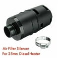 thumbnail image 2 of Sidaley Silenciador de filtro de tubo de entrada de aire de coche de 25mm, silenciador de calentador de estacionamiento, accesorio profesional Vehículos, repuestos y accesorios Mis, 2 of 6