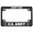 Black - Style 1, variant on [Officially Licensed Product] - Motorcycle Metal License Plate Frame with U.S. Army Dad Design - Black