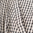 thumbnail image 6 of Women Oversized Cropped Gingham Jacket,Zip Up Stand Collar with Batwing Sleeves Casual Coat,Loose Lightweight Spring Fall Jackets with Pockets,Windbreaker Coats, 6 of 7