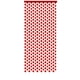 thumbnail image 2 of Cortinas de seda de la lluvia con estrellas de corazón rojo en San Valentín | Fondo de puerta de fiesta de plástico en pack de 2 39x78" | Decoración de pared navideña, adhesivo fácil de instalar, 2 of 9
