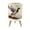 Color 4, variant on Small Trash Can with Lid Mystical Sun Moon Floral Moth 1.8 Gallon Dog Proof Trash Can Round Garbage Can Waste Bin Wastebasket for Bathroom Bedroom Living Room