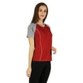 thumbnail image 3 of Inkmeso Solid Short Sleeve T-Shirt For Womens Sporty Casual Solid Basic Workout Shirts, 3 of 7