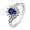 Dark Blue, variant on Rings for Women Rings Silver Rhinestone Rings Rings Shiny Rings for and Mens Valentine's Day Gifts Clearance