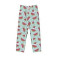 thumbnail image 4 of Goofa Watermelon Printed Soft Pajama Pants for Men, Wide Leg Comfy Casual Lounge Yoga Pants-Medium, 4 of 9