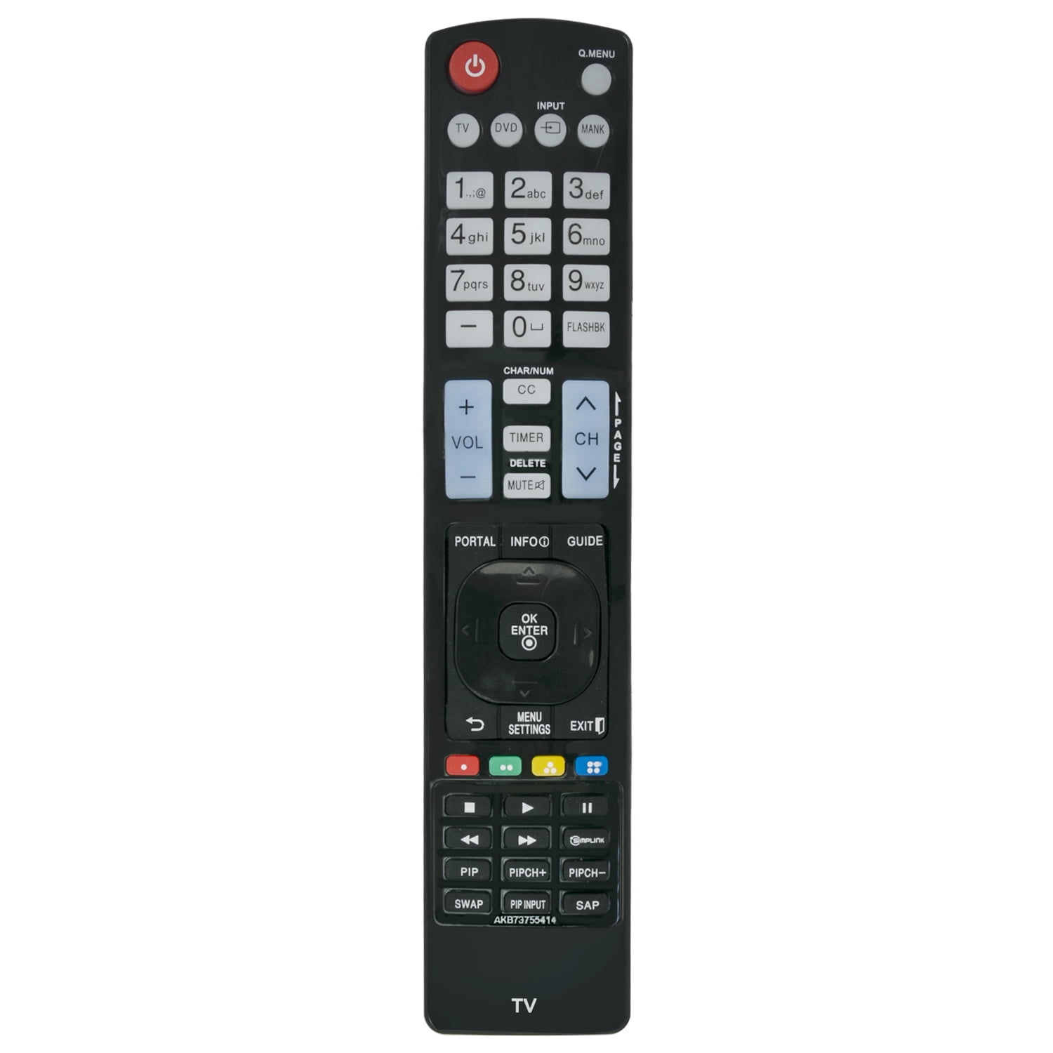 New TV remote control AKB73755414 for LG LCD LED TV 39LY570H-UA