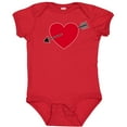 thumbnail image 3 of Inktastic Valentines Day Heart Arrow Boys or Girls Baby Bodysuit, 3 of 5