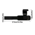 thumbnail image 3 of 2/1PCS Crochets de Musculation pour Hommes et Femmes Sangle de Poignet pour Musculation Sangle de Poignet Robuste Support de Prise pour Pull-Ups Gants de Gym Grips de Musculation Sangles de Poignet, 3 of 7