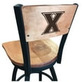 thumbnail image 2 of Holland Bar Stool  30 in. L038 - Black Wrinkle Xavier Swivel Bar Stool with Laser Engraved Back, 2 of 2