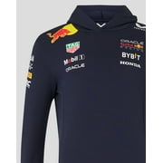 Red Bull Racing F1 Mens Team Pullover Hoodie- Navy