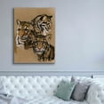 thumbnail image 5 of Epic Graffiti 'Triumvarate' by Barbara Keith, Canvas Wall Art, 40"x54", 5 of 8