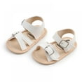 thumbnail image 4 of HULKLIFE Summer Baby Cute PU Non-slip Walking Shoes, 4 of 5